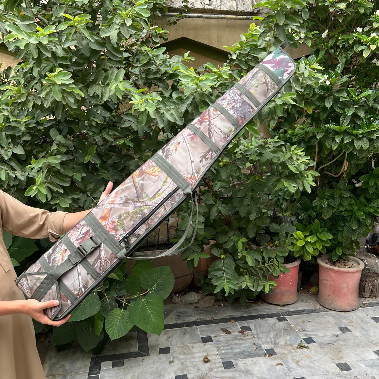 12 Bore Shikari Gun Cover – Durable, Waterproof & Camouflage Design