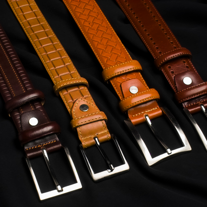 Premium Paint Leather Belt – Stylish & Durable