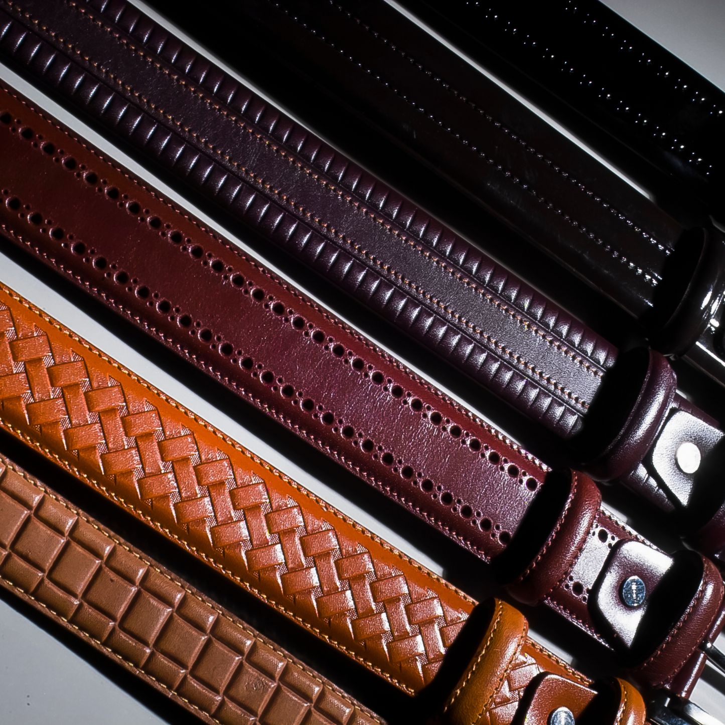 Premium Paint Leather Belt – Stylish & Durable