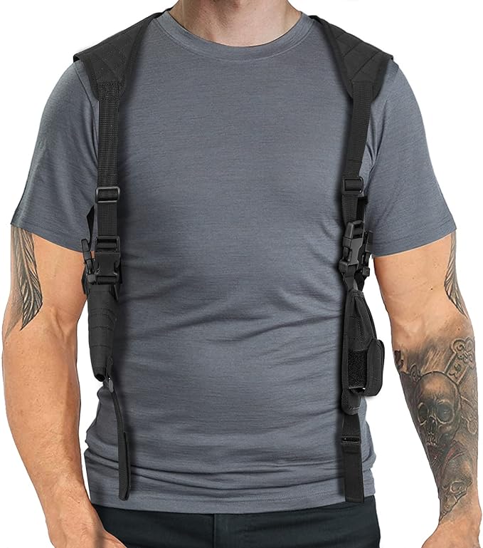 Universal Shoulder Holster – Adjustable Concealed Carry for Pistols & Handguns