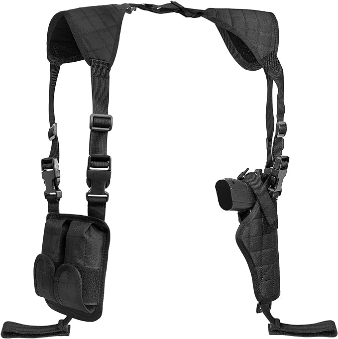 Universal Shoulder Holster – Adjustable Concealed Carry for Pistols & Handguns