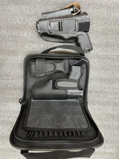 Pistol Bag with Separate Pistol Cover – Ammo & Magazine Storage