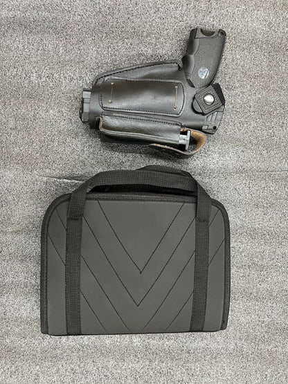 Pistol Bag with Separate Pistol Cover – Ammo & Magazine Storage