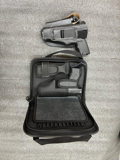 Pistol Bag with Separate Pistol Cover – Ammo & Magazine Storage
